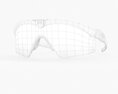 Oakley SI M Frame 3 Gasket PPE Clear Black Frame Safety Eyewear 3D-Modell