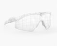 Oakley SI M Frame 3 Gasket PPE Clear Black Frame Safety Eyewear Modelo 3D