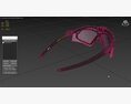 Oakley SI M Frame 3 Gasket PPE Clear Black Frame Safety Eyewear 3Dモデル