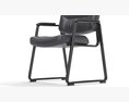OFM ESS-9015 Bonded Leather Executive Side Chair 3D модель