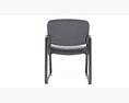 OFM ESS-9015 Bonded Leather Executive Side Chair 3d model