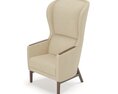 Ofs Ansel Lounge full hight back Chair 3D 모델 