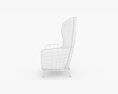Ofs Ansel Lounge full hight back Chair 3D模型