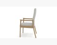 Ofs Modern Patient Open Armchair 3Dモデル