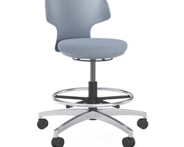 OFS Stary Lab Physician Stool Chair 3D model
