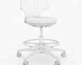 OFS Stary Lab Physician Stool Chair 3d model