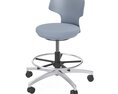 OFS Stary Lab Physician Stool Chair 3Dモデル