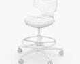 OFS Stary Lab Physician Stool Chair Modelo 3D