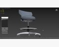 OFS Stary Lab Physician Stool Chair 3D模型