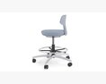 OFS Stary Lab Physician Stool Chair 3D 모델 