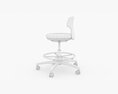 OFS Stary Lab Physician Stool Chair 3d model