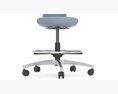 OFS Stary Lab Physician Stool Chair Modello 3D
