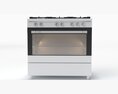 Omega 9 Function Free Standing Oven 3D 모델 
