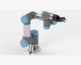 Photorealistic Universal Robots collaborative UR3 Modelo 3d