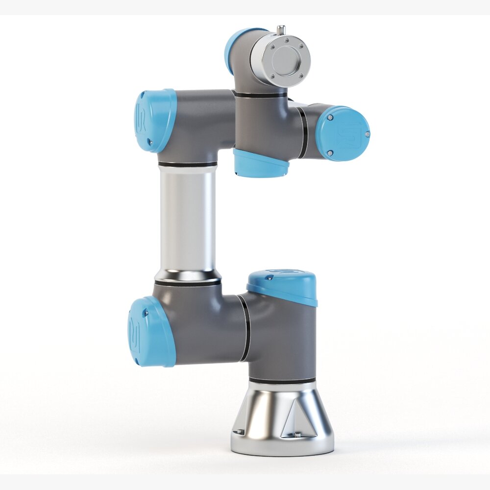 Photorealistic Universal Robots collaborative UR3E 3D-Modell