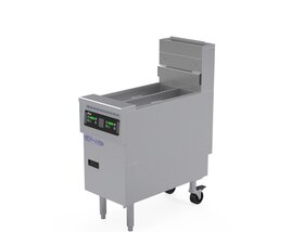 Pitco SSH55T Floor Fryer with Computer Controls 3Dモデル
