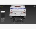Police Paddy Wagon Dodge RAM 1500 3d model top view