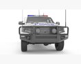 Police Paddy Wagon Dodge RAM 1500 3d model front view