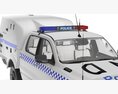 Police Paddy Wagon Dodge RAM 1500 With Interior 3d model