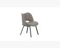 Poltrona Frau Nice Upholstered leather chair Modèle 3d