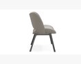 Poltrona Frau Nice Upholstered leather chair 3d model
