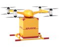Quadcopter DHL Drone 3D模型