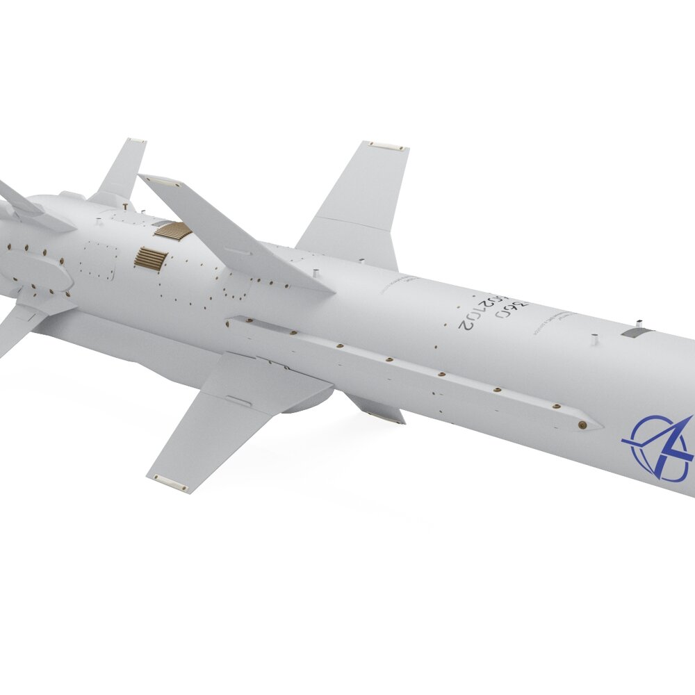 R-360 Neptune Missile Modello 3D