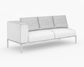 Raglan Sofa 3D 모델 