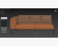 Raglan Sofa Modelo 3d