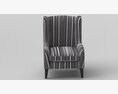 Ramsebo Wing Chair 3D модель