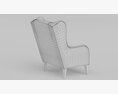 Ramsebo Wing Chair 3D 모델 