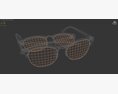 Ray-Ban eyeglasses RB5154 Double Transparent Colour 3Dモデル