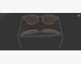 Ray-Ban eyeglasses RB5154 Double Transparent Colour 3D-Modell