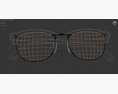 Ray-Ban eyeglasses RB5154 Single Transparent Close Modelo 3D