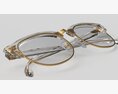 Ray-Ban eyeglasses RB5154 Single Transparent Close 3Dモデル