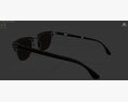 Ray-Ban eyeglasses RB5154 Single Transparent Open 3D 모델 