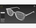 Ray Ban Leonard Non-Polarized Dark Grey Classic Sunglass 3D模型