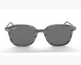 Ray Ban Leonard Non-Polarized Dark Grey Classic Sunglass 3Dモデル