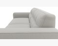 Rivet Bigelow Modern Sofa Couch Modello 3D