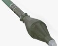 Rocket Grenade PG 7VL for RPG 7 3D-Modell
