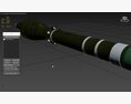 Rocket Grenade PG 7VL for RPG 7 3D-Modell