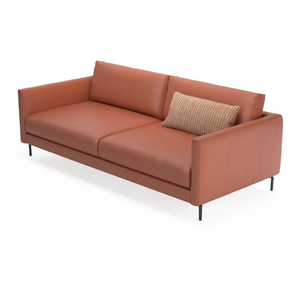 Rolf Benz 333 Jola Leather sofa Modèle 3d