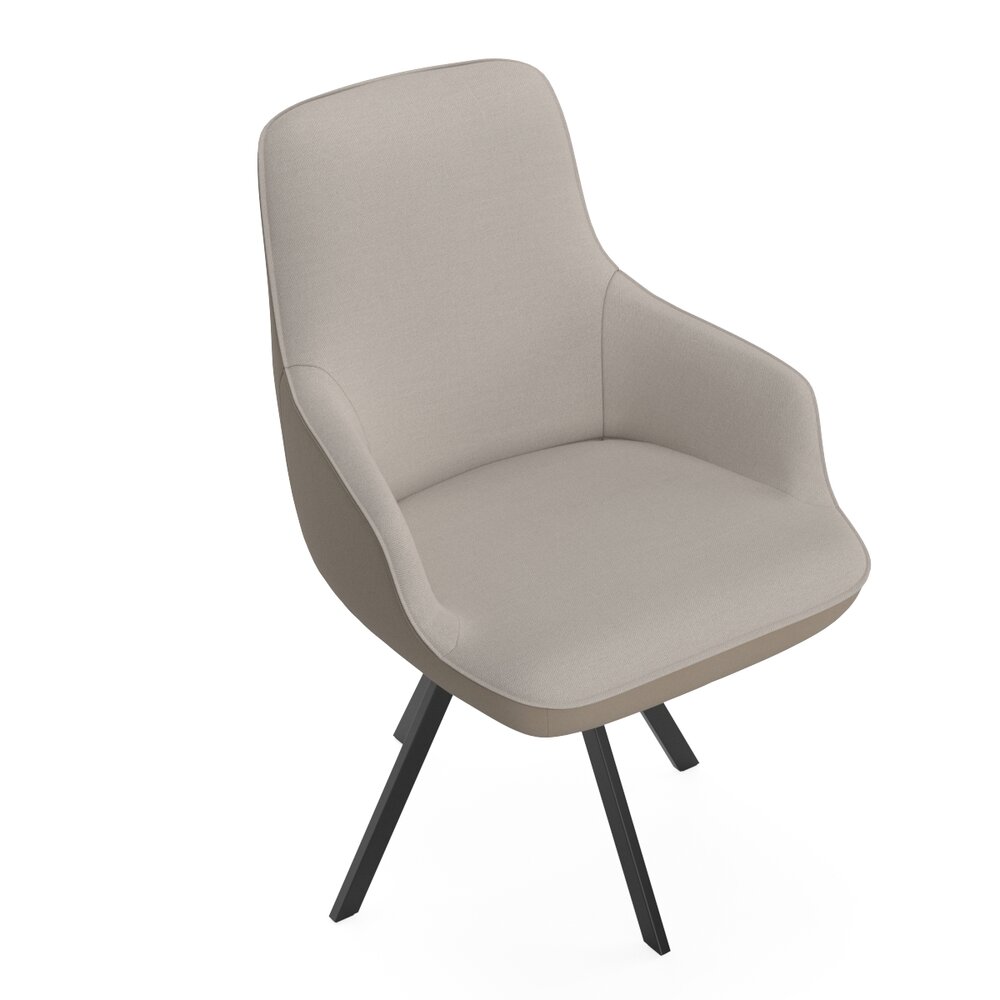 Rolf Benz 671 SMO Armchair 3Dモデル