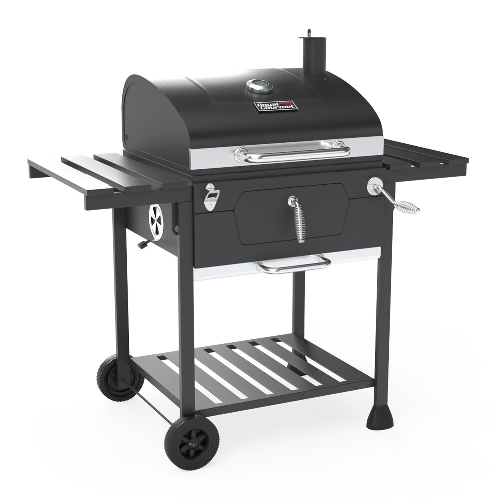 Royal Gourmet CD1824E 24-inch Charcoal BBQ Grill 3Dモデル