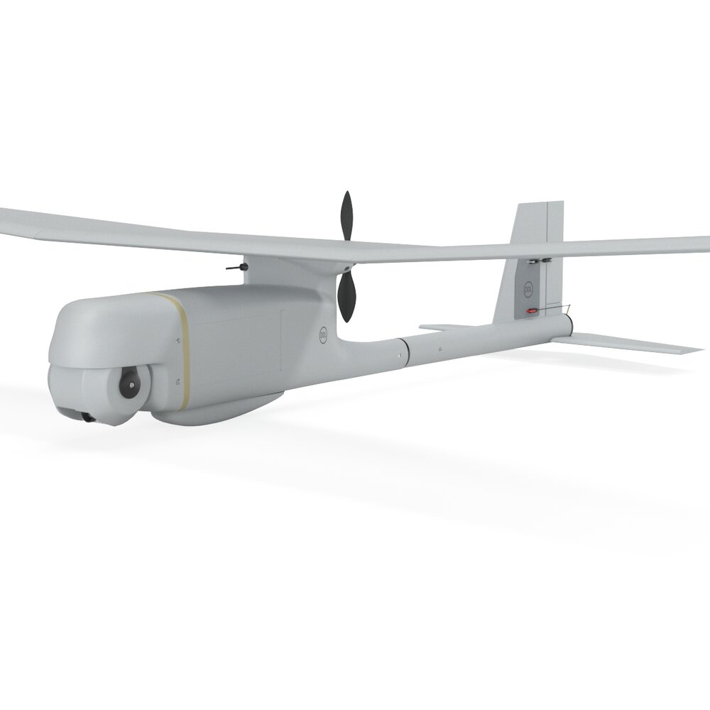 RQ-11 b Raven Unmanned Aerial Vehicle 3D модель