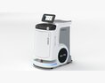 Saite Hospital Delivery Robot 3d model