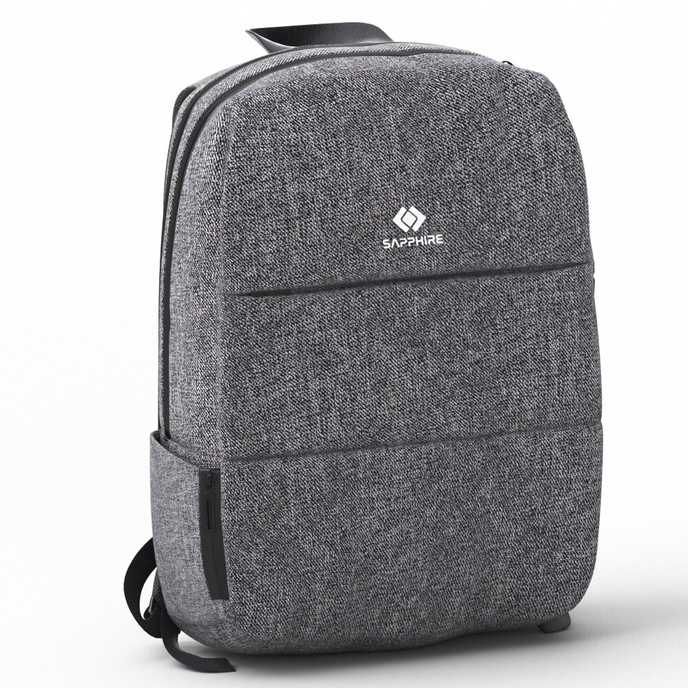 Sapphire 60 Smart Backpack Modello 3D