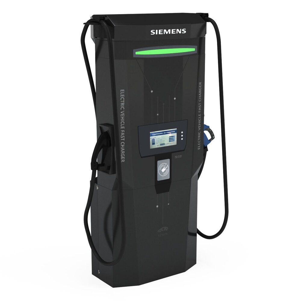 Siemens - VersiCharge Ultra 50 DCFC EV Dispenser Modelo 3d