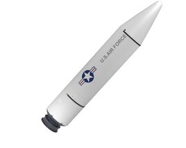 SM-78 Jupiter Ballistic Missile Modelo 3D