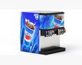 Soda Fountain Machine 02 3Dモデル